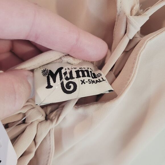 New Show Me You Mumu Calypso Ruffle Dress Size XS - Picture 3 of 7